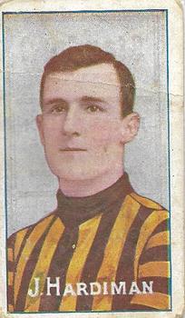 1908-09 Sniders and Abrahams Australian Footballers - Victorian League Players Series D #NNO Jack Hardiman Front